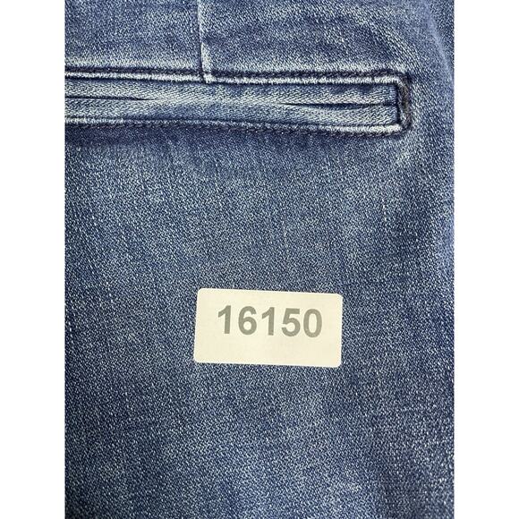 Mother Jeans Womens 28 Blue Sailor Tripper Flared High Rise Side Button Fly - Picture 15 of 15